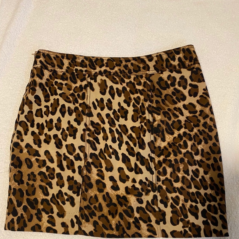 Mini Skirt - Animal Print